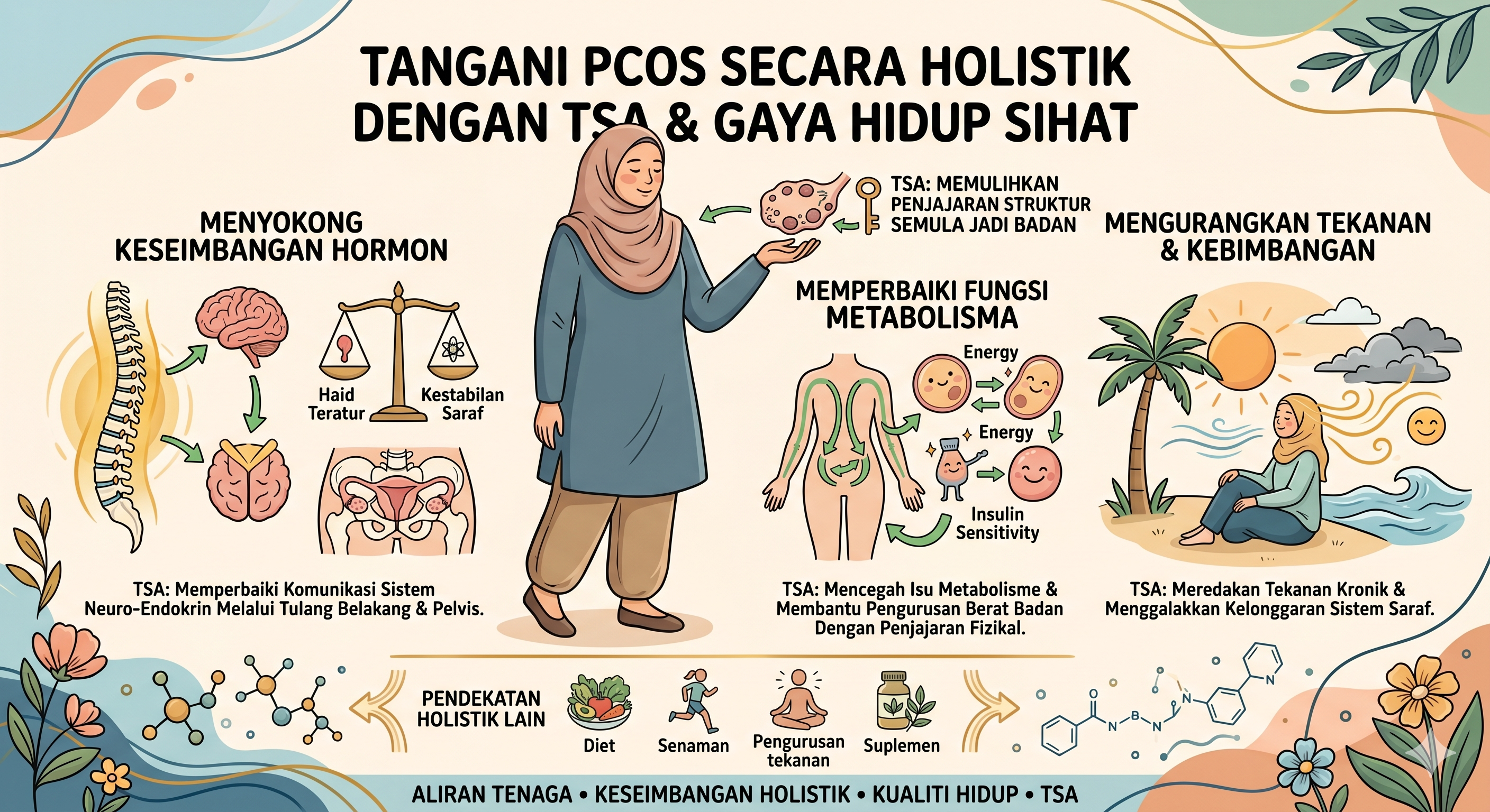 Tangani PCOS Secara Holistik dengan TSA