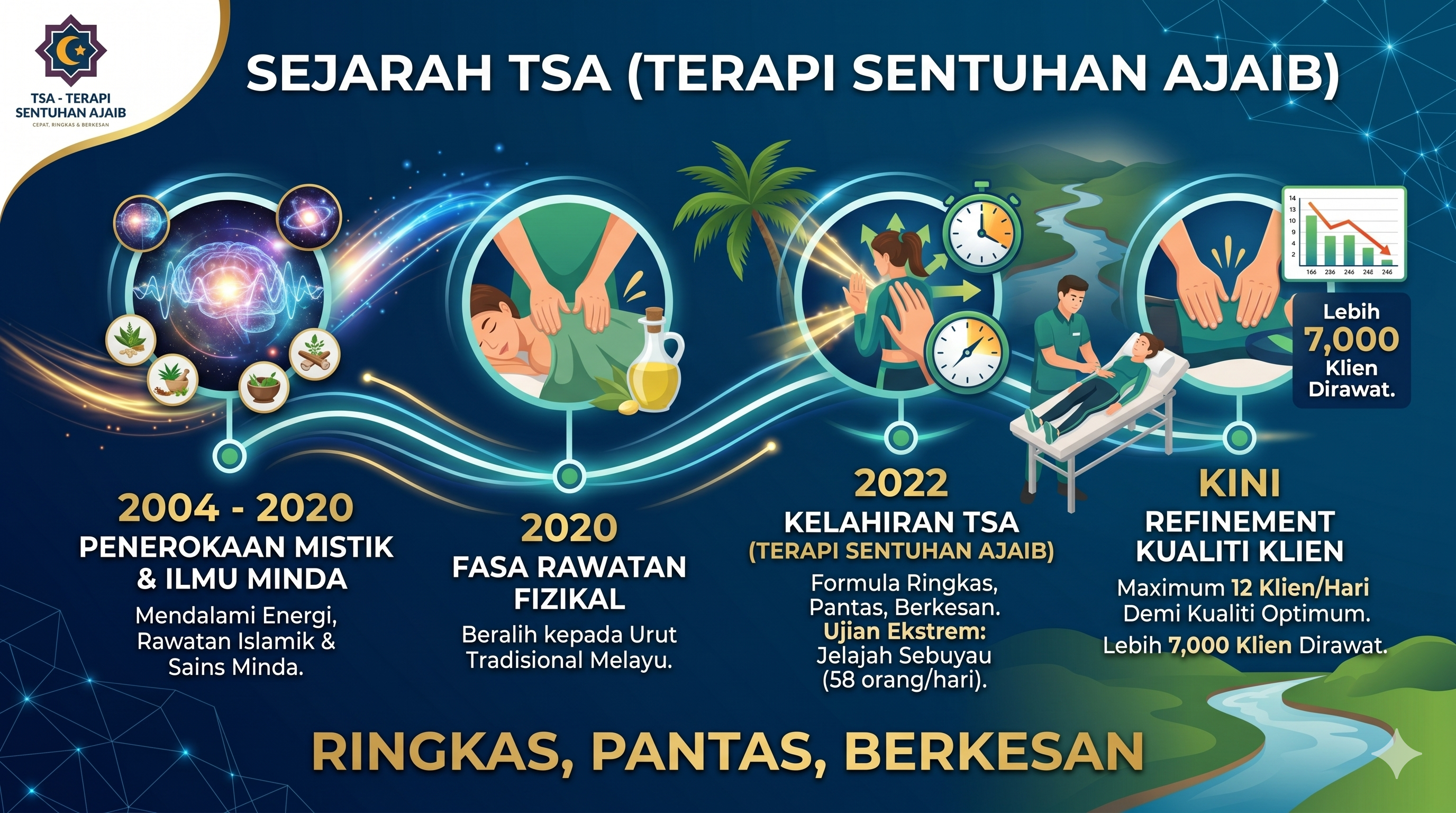 Evolusi TSA: Terapi Sentuhan Ajaib Yang Ringkas, Pantas & Berkesan